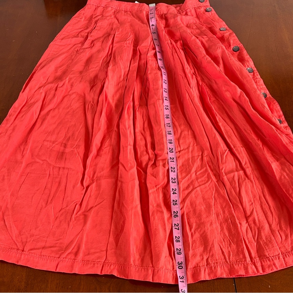 Esprit Vibrant Girls Coral A-Line Skirt - Picture 7 of 7